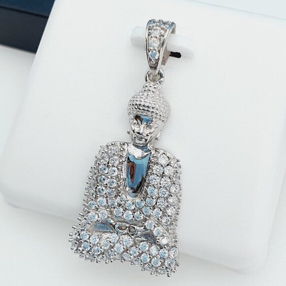 "925 Sterling Silver Cubic Zirconia Pendant, UU1P6A6048 - Picture 2 of 8